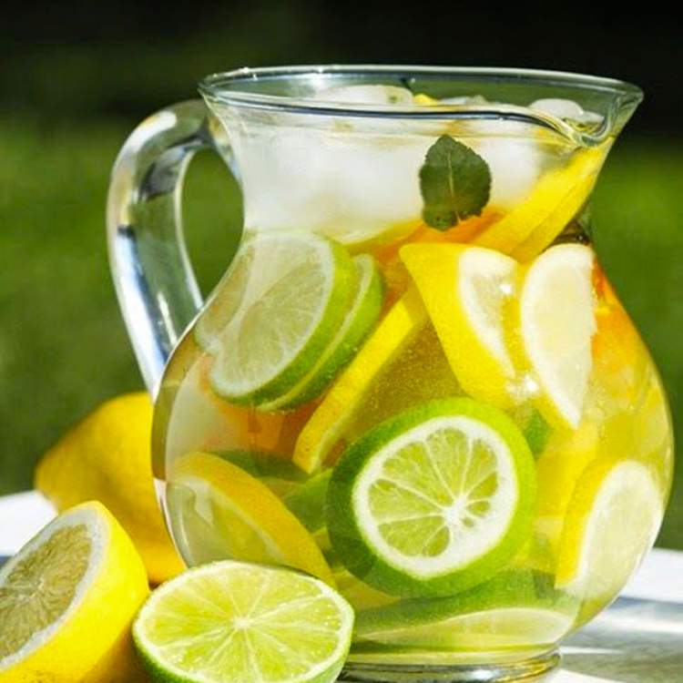 Suco antioxidante de hortelã + laranja + limão ajuda a eliminar gordura em pouco tempo