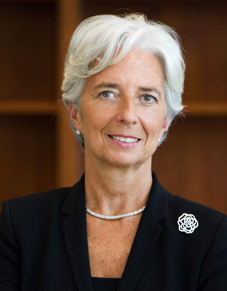 Christine Lagarde é uma das maiores líderes femininas de sucesso