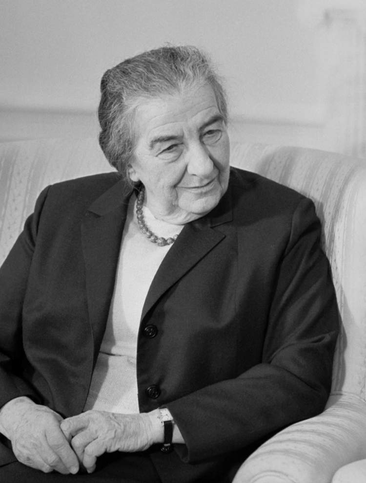 Golda Meir foi uma das maiores líderes femininas de sucesso