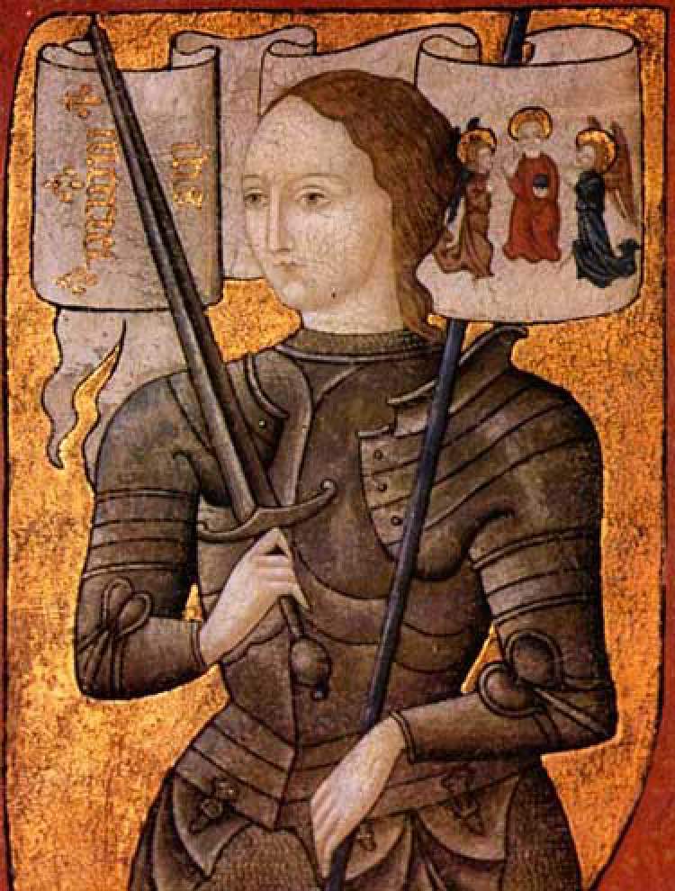 Joana D'Arc foi uma das maiores líderes femininas de sucesso