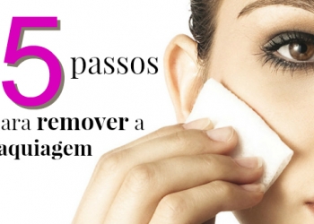 5 passos para remover a maquiagem