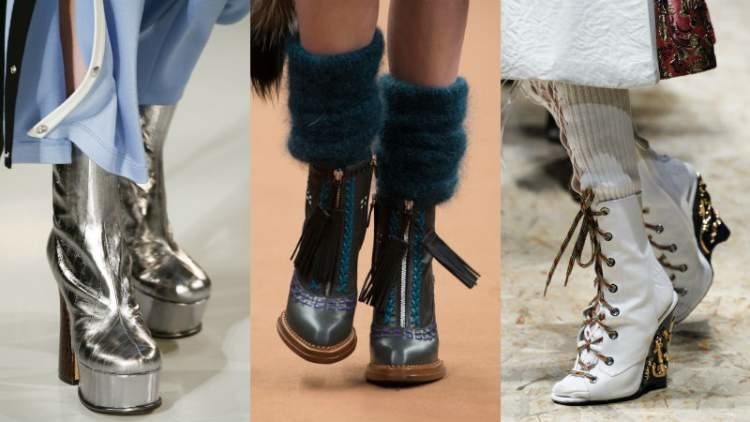 Conheça 12 Tendências de Calçados da Moda Inverno 2017
