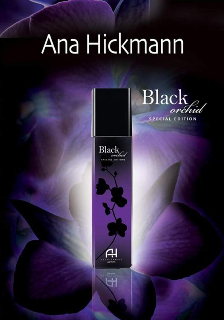 Ana Hickmann Black Orchid é um dos perfumes com frascos mais bonitos 