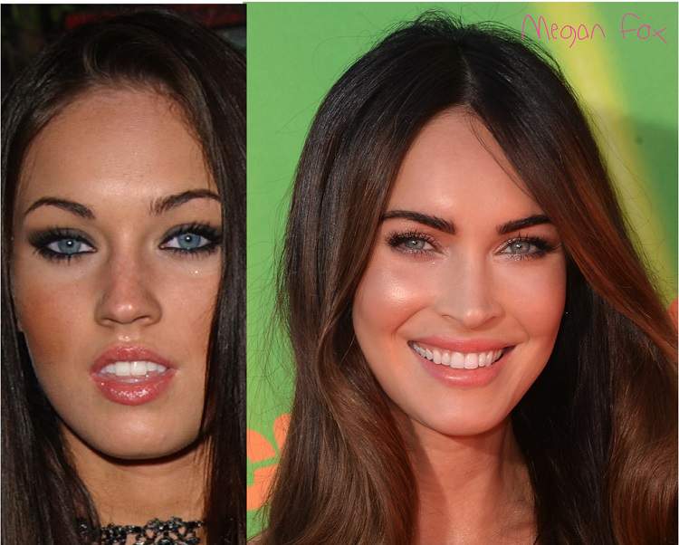 Sobrancelhas da Megan Fox: Antes e Depois