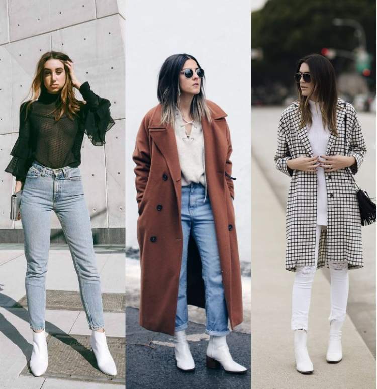 A bota branca é uma das peças da moda inverno 2018 para incluir na lista de desejos