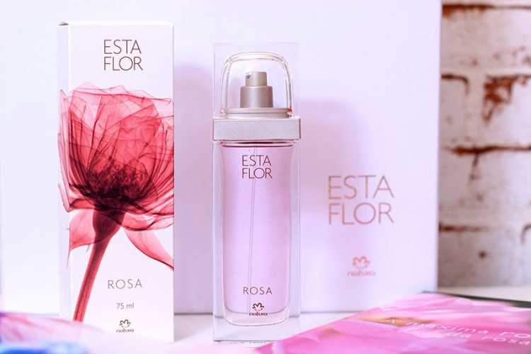 Esta flor rosa (Natura) é um dos perfumes femininos brasileiros para se orgulhar