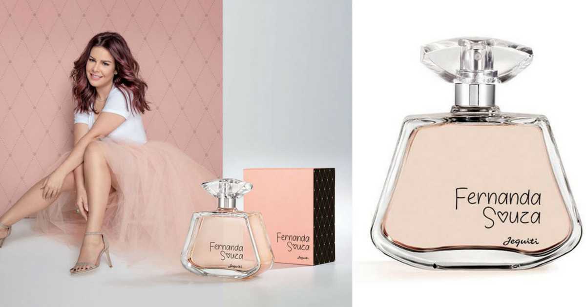 Perfumes femininos para se orgulhar: Fernanda Souza (Jequiti) é um dos perfumes femininos brasileiros para se orgulhar