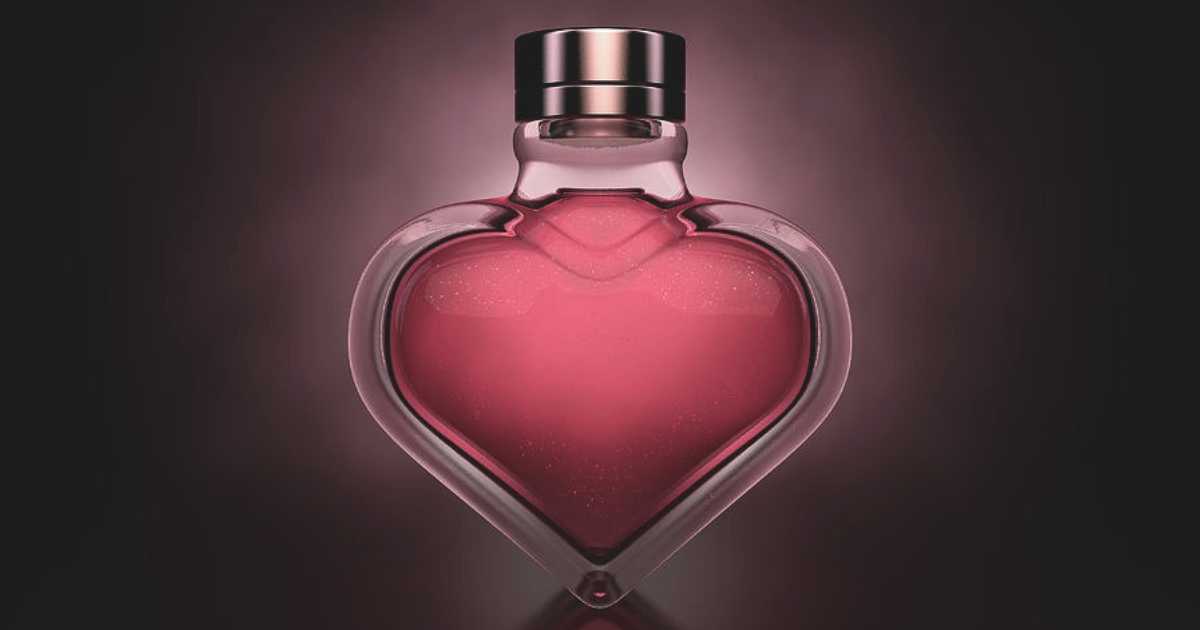 Perfumes femininos com aroma do amor