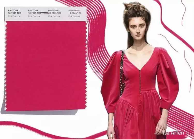 Pink Peacock é uma das cores que são tendências da Pantone 2019