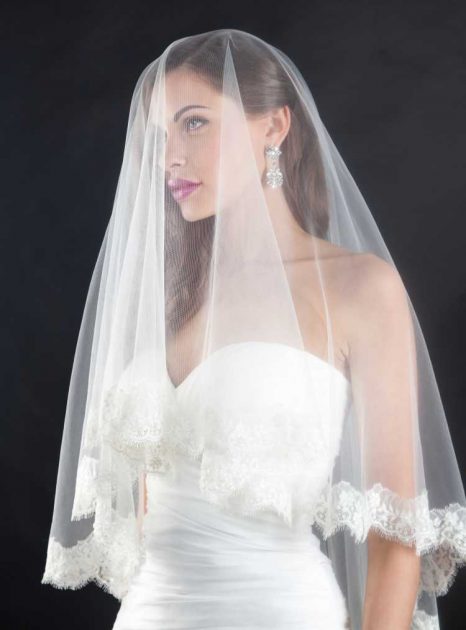 véu ideal para um vestido de noiva perfeito com decote coração