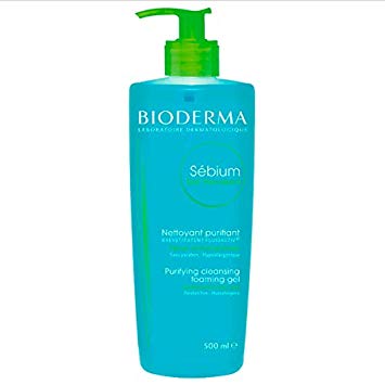 Bioderma Sébium Gel Moussant de Limpeza Purificante Facial Pump 500 ml