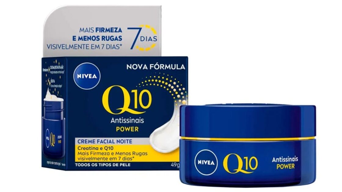 Creme Facial Antissinais Noite NIVEA Q10 Plus
