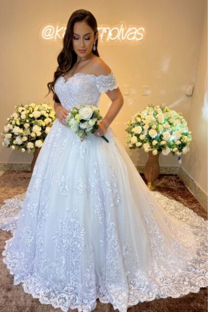 Vestido de noiva 2024 - Vestido Princesa